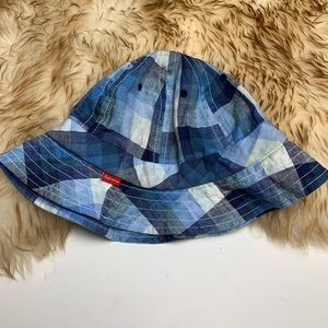 blue supreme bucket hat